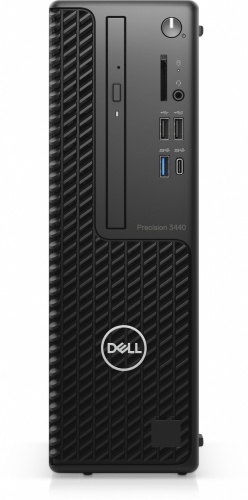 ПК Dell Precision 3440 SFF i7 10700 (2.9)/8Gb/SSD256Gb/P1000 4Gb/DVDRW/CR/Linux/GbitEth/260W/клавиатура/мышь/черный фото 2