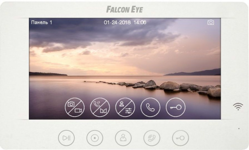 Видеодомофон Falcon Eye Cosmo HD Wi-Fi белый фото 8
