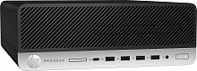 ПК HP ProDesk 405 G4 SFF Ryzen 5 PRO 2400G (3.6)/8Gb/SSD256Gb/Vega 11/DVDRW/CR/Windows 10 Professional 64/GbitEth/180W/клавиатура/мышь/черный