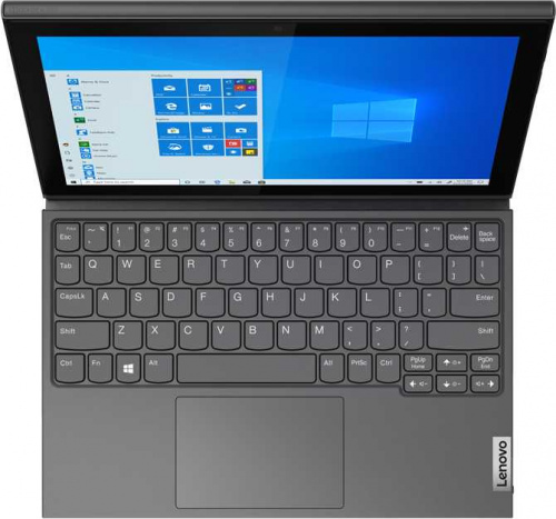 Планшет Lenovo IdeaPad Yoga Duet 3 Celeron N4020 (1.1) 2C/RAM4Gb/ROM64Gb 10.3" IPS 1920x1200/Windows 10 Professional/серый/5Mpix/2Mpix/BT/WiFi/Touch/microSD 128Gb фото 7