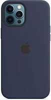 Чехол (клип-кейс) Apple для Apple iPhone 12 Pro Max Silicone Case with MagSafe темный ультрамарин (MHLD3ZE/A)