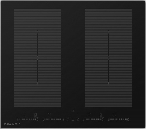 Индукционная варочная поверхность Maunfeld EVSI594FL2SBK черный фото 2
