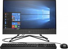 Моноблок HP 200 G4 21.5" Full HD i3 10110U (2.1) 8Gb SSD256Gb UHDG DVDRW CR Windows 10 Professional 64 GbitEth WiFi BT 65W клавиатура мышь Cam серый 1920x1080