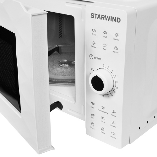 Микроволновая Печь Starwind SWM6420 20л. 600Вт белый фото 6