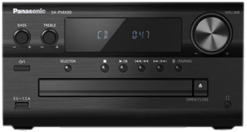 Микросистема Panasonic SC-PMX90EE-K черный 120Вт/CD/CDRW/FM/USB/BT фото 3