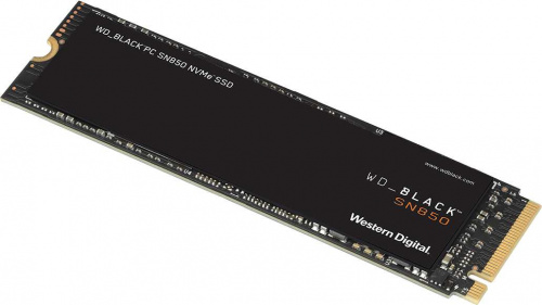 Накопитель SSD WD Original PCI-E 4.0 x4 500Gb WDS500G1X0E Black SN850 M.2 2280 фото 3