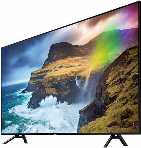 Телевизор QLED Samsung 65" QE65Q70RAUXRU Q черный/Ultra HD/50Hz/DVB-T2/DVB-C/DVB-S2/USB/WiFi/Smart TV (RUS) фото 6