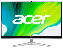 Моноблок Acer Aspire C24-1651 23.8" Full HD Touch i7 1165G7 (2.8) 16Gb 1Tb 5.4k SSD512Gb MX450 2Gb CR Eshell GbitEth WiFi BT 135W клавиатура мышь Cam серебристый 1920x1080