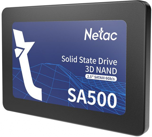 Накопитель SSD Netac SATA-III 512GB NT01SA500-512-S3X SA500 2.5" фото 2
