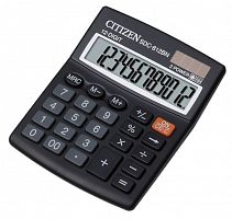 Калькулятор бухгалтерский Citizen SDC-812BN черный 12-разр.