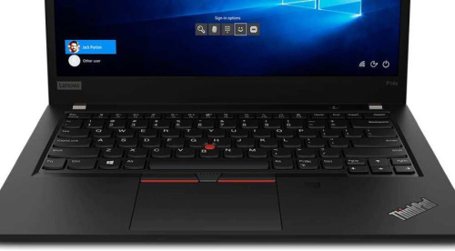 Ноутбук Lenovo ThinkPad P14s Ryzen 7 Pro 4750U/32Gb/SSD1Tb/AMD Radeon/14"/IPS/Touch/FHD (1920x1080)/Windows 10 Professional 64/black/WiFi/BT/Cam