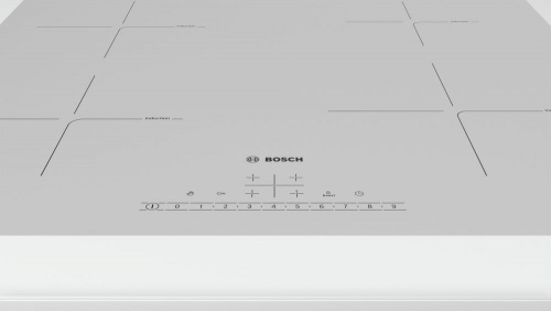 Индукционная варочная поверхность Bosch PUE612FF1J белый фото 3