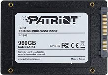 Накопитель SSD Patriot SATA III 960Gb PBU960GS25SSDR Burst 2.5"