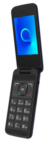 Мобильный телефон Alcatel 3025X 128Mb синий раскладной 3G 1Sim 2.8" 240x320 2Mpix GSM900/1800 GSM1900 MP3 FM microSD max32Gb фото 8