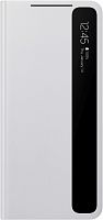 Чехол (флип-кейс) Samsung для Samsung Galaxy S21 Ultra Smart Clear View Cover светло-серый (EF-ZG998CJEGRU)