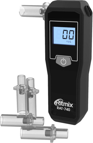 Алкотестер Ritmix RAT-740 электрохимический черный