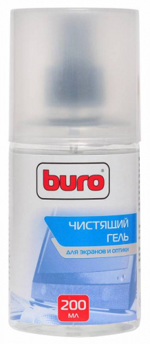 Чистящий набор (салфетки + гель) Buro BU-Gscreen для экранов и оптики 200мл фото 2