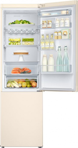 Холодильник Samsung RB37A5290EL/WT бежевый (двухкамерный) фото 6