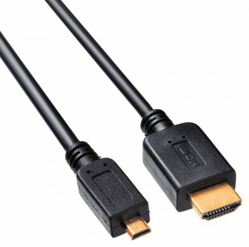 Кабель аудио-видео Buro HDMI 1.4 HDMI (m)/Micro HDMI (m) 3м. черный (MICROHDMI-3M) фото 3