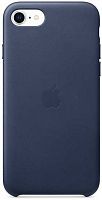Чехол (клип-кейс) Apple для Apple iPhone SE 2020 Leather Case темно-синий (MXYN2ZM/A)