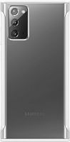 Чехол (клип-кейс) Samsung для Samsung Galaxy Note 20 Clear Protective Cover белый (EF-GN980CWEGRU)