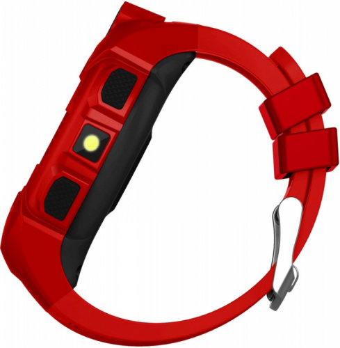 Смарт-часы Jet Kid Gear 50мм 1.44" TFT черный (GEAR RED+BLACK) фото 4