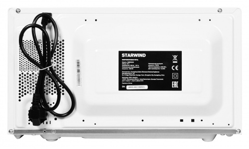 Микроволновая Печь Starwind SMW3520 20л. 700Вт белый/черный фото 5