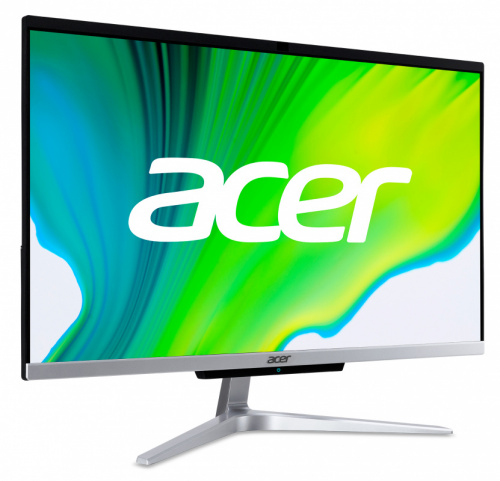 Моноблок Acer Aspire C24-960 23.8" Full HD i3 10110U (2.1)/8Gb/1Tb 5.4k/SSD128Gb/UHDG/CR/Endless/GbitEth/WiFi/BT/клавиатура/мышь/Cam/черный/серебристый 1920x1080 фото 6