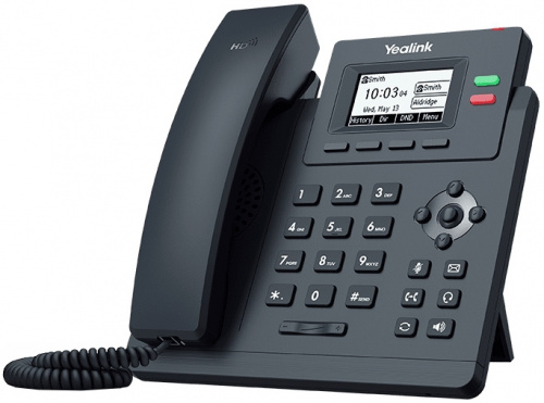 Телефон IP Yealink SIP-T31G черный фото 3