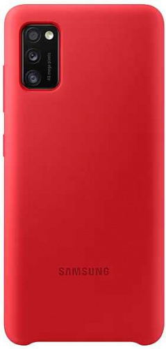 Чехол (клип-кейс) Samsung для Samsung Galaxy A41 Silicone Cover красный (EF-PA415TREGRU) фото 3