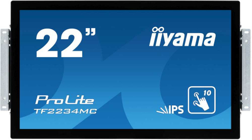 Монитор Iiyama 21.5" ProLite TF2234MC-B6X черный IPS LED 8ms 16:9 HDMI матовая 1000:1 350cd 178гр/178гр 1920x1080 D-Sub DisplayPort FHD USB Touch 4.4кг фото 2