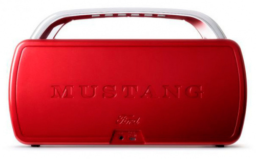 Аудиомагнитола ION Audio Mustang Stereo красный 25Вт/FM(dig)/USB/BT фото 3