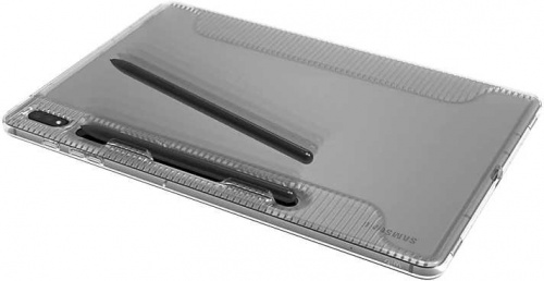 Чехол Samsung для Samsung Galaxy Tab S7+ WITS Soft Cover Clear термопластичный полиуретан прозрачный (GP-FPT976WSATR) фото 2