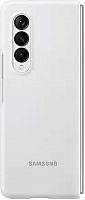 Чехол (клип-кейс) Samsung для Samsung Galaxy Z Fold3 Silicone Cover белый (EF-PF926TWEGRU)