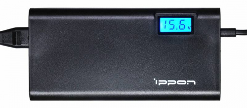 Блок питания Ippon SD65U автоматический 65W 15V-19.5V 11-connectors 3.5A 1xUSB 2.1A от бытовой электросети LСD индикатор фото 9