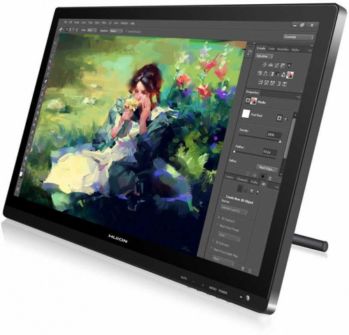 Графический планшет Huion GT-220 USB черный фото 3