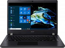 Ноутбук Acer TravelMate P2 TMP214-52-54RS Core i5 10210U/8Gb/SSD256Gb/Intel UHD Graphics/14"/FHD (1920x1080)/Windows 10 Professional/black/WiFi/BT/Cam