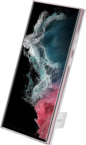 Чехол (клип-кейс) Samsung для Samsung Galaxy S22 Ultra Clear Standing Cover прозрачный (EF-JS908CTEGRU) фото 6