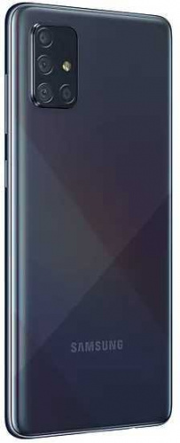 Смартфон Samsung SM-A715F Galaxy A71 128Gb 6Gb черный моноблок 3G 4G 2Sim 6.7" 1080x2400 Android 10 64Mpix 802.11 a/b/g/n/ac NFC GPS GSM900/1800 GSM1900 TouchSc MP3 microSD max512Gb фото 4