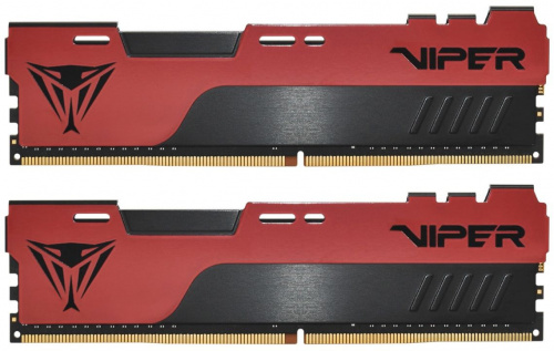 Память DDR4 2x32GB 3600MHz Patriot PVE2464G360C0K Viper Elite II RTL Gaming PC4-28800 CL20 DIMM 288-pin 1.35В kit с радиатором Ret