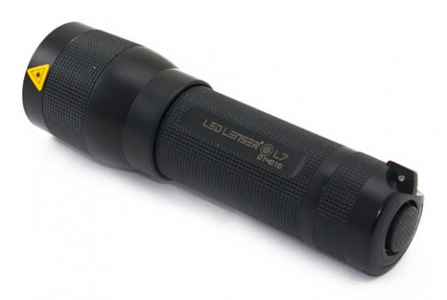 Фонарь ручной Led Lenser L7 черный лам.:светодиод. AAAx3 (7058) фото 2