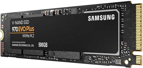 Накопитель SSD Samsung PCIe 3.0 x4 500GB MZ-V7S500BW 970 EVO Plus M.2 2280 фото 3