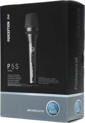 Микрофон проводной AKG P5S черный фото 3
