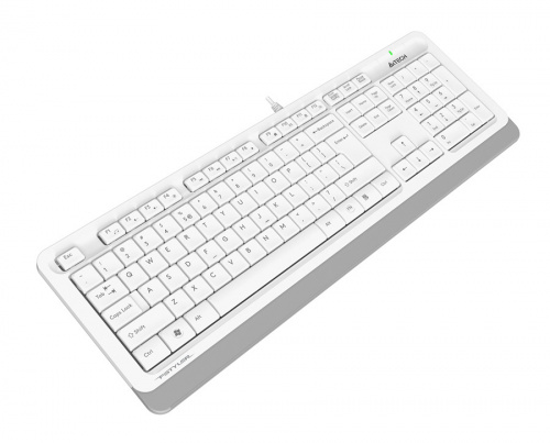 Клавиатура A4Tech Fstyler FK10 белый/серый USB фото 3