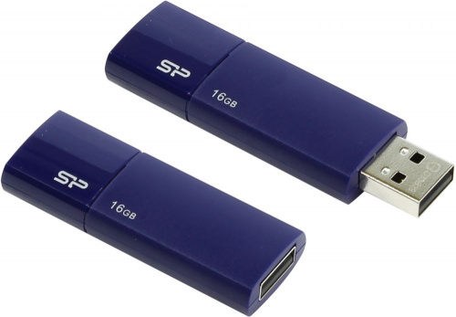 Флеш Диск Silicon Power 16Gb Ultima U05 SP016GBUF2U05V1D USB2.0 фиолетовый