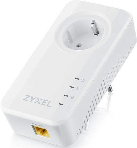 Сетевой адаптер Powerline Zyxel PLA6457 PLA6457-EU0201F AV2400 Gigabit Ethernet (упак.:2шт) фото 2