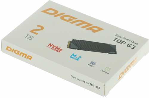 Накопитель SSD Digma PCIe 4.0 x4 2TB DGST4002TG33T Top G3 M.2 2280 фото 5
