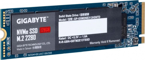 Накопитель SSD Gigabyte PCI-E 3.0 128Gb GP-GSM2NE3128GNTD NVMe M.2 2280 фото 4