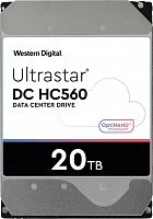 Жесткий диск WD Original SATA-III 20Tb 0F38755 WUH722020ALE6L4 Ultrastar DC HC560 (7200rpm) 512Mb 3.5"