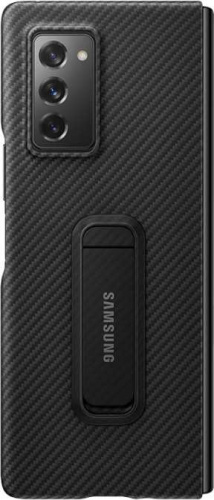Чехол (клип-кейс) Samsung для Samsung Galaxy Z Fold2 Aramid Standing Cover черный (EF-XF916SBEGRU) фото 2